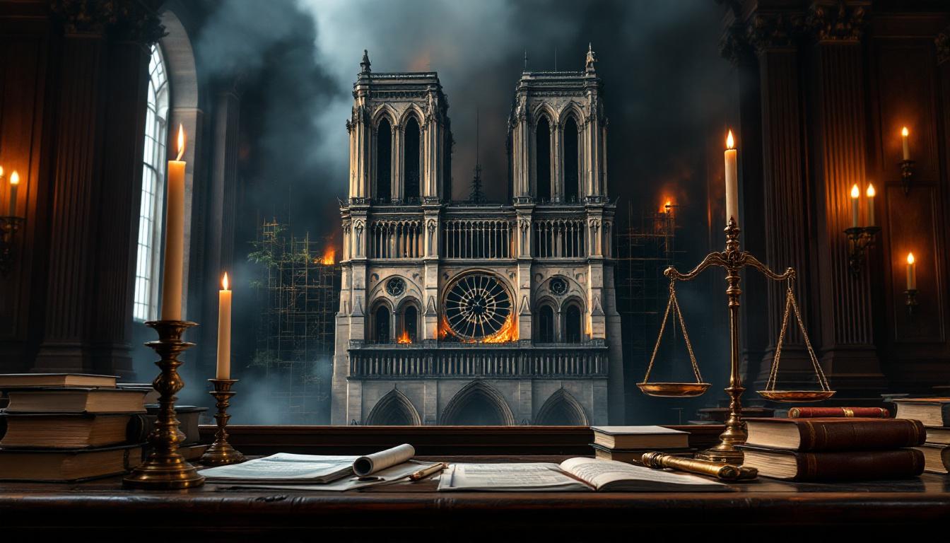 Date incendie Notre-Dame : quelles conséquences juridiques
